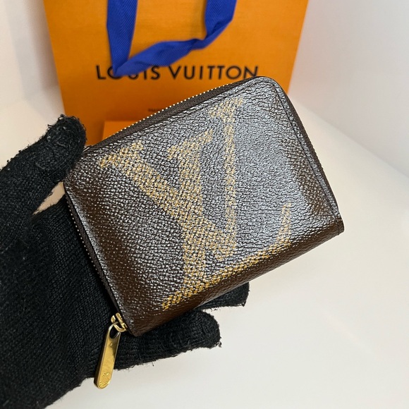 🎀 LOUIS VUITTON Monogram Giant Zippy Coin Purse - Picture 4 of 13